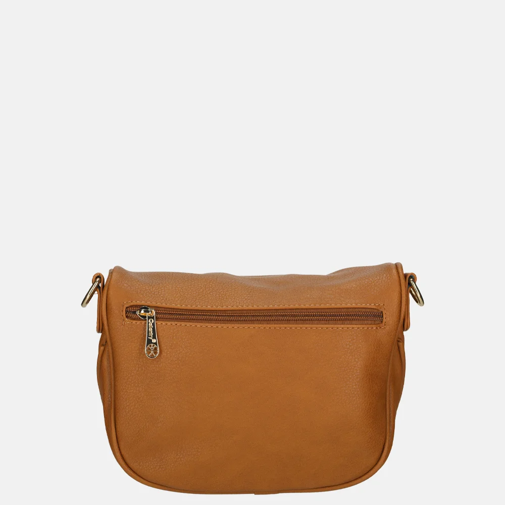 Firenze crossbody tas brown 020644 Cognac